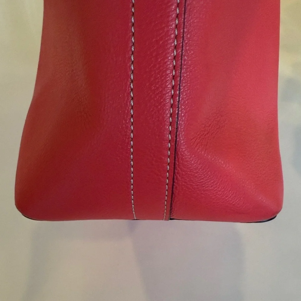 *SOLD* Tory Burch Perforated Leather Tote - Picture 8 of 12